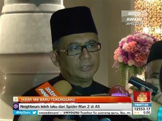 Ikrar Menteri Besar baharu Terengganu