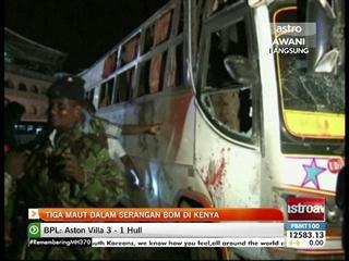 Tiga maut dalam serangan bom di Kenya