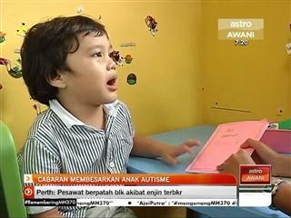 Cabaran membesarkan anak Autisme