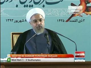 Sekatan AS jejaskan rundingan nuklear