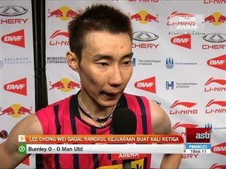 Lee Chong Wei kempunan Kejuaraan Dunia