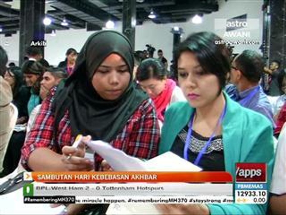 Sambutan hari kebebasan akhbar