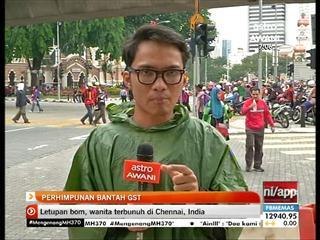 Perhimpunan bantah GST