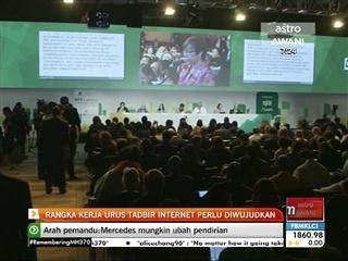 Rangka kerja urus tadbir internet perlu diwujudkan