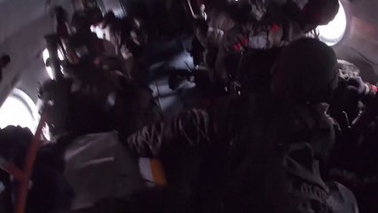 Ukraine War - Helmet Cam Captures Russian Air Assault Troops First Capture Of Hostomel Airport