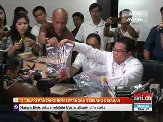 3 lelaki rancang bom lapangan terbang ditahan