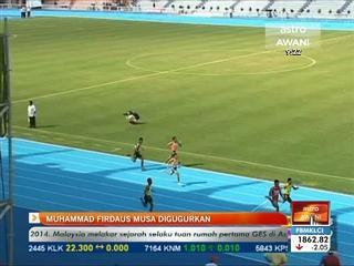 Muhammad Firdaus Musa digugurkan ke Sukan Asia