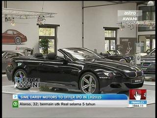 Sime Darby motors to offer IPO in 1H2015