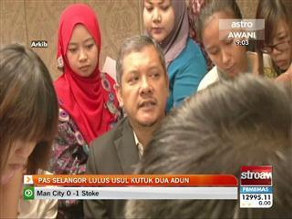 PAS Selangor lulus 2 usul kutuk 2 ADUN