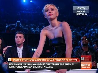 Senarai pemenang Anugerah #VMAS trending di Twitter