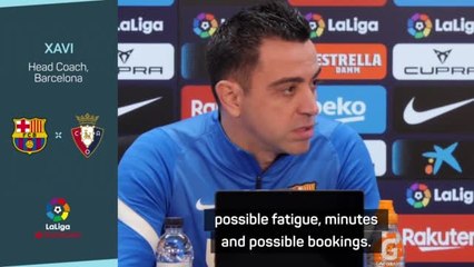 Tải video: Xavi not distracted by Galatasaray ahead of Osasuna clash