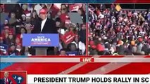 President Trump holds rally in Florence, South Carolina March 12, 2022