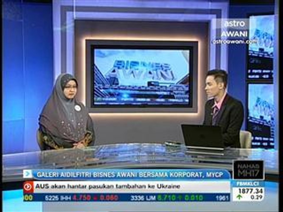 Projek Amal Galeri Aidilfitri Bisnes Awani bersama MyCP