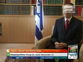 Israel undur tentera di Gaza