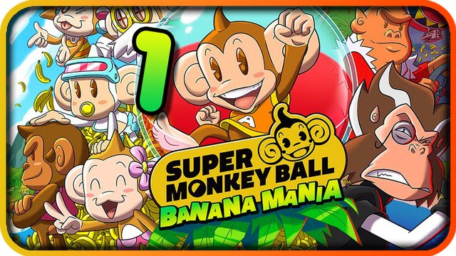 Super Monkey Ball: Banana Mania Part 1 (PS4) World 1 - Jungle Island