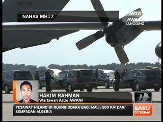 2 pesawat tiba di Pangkalan Tentera Eindhoven