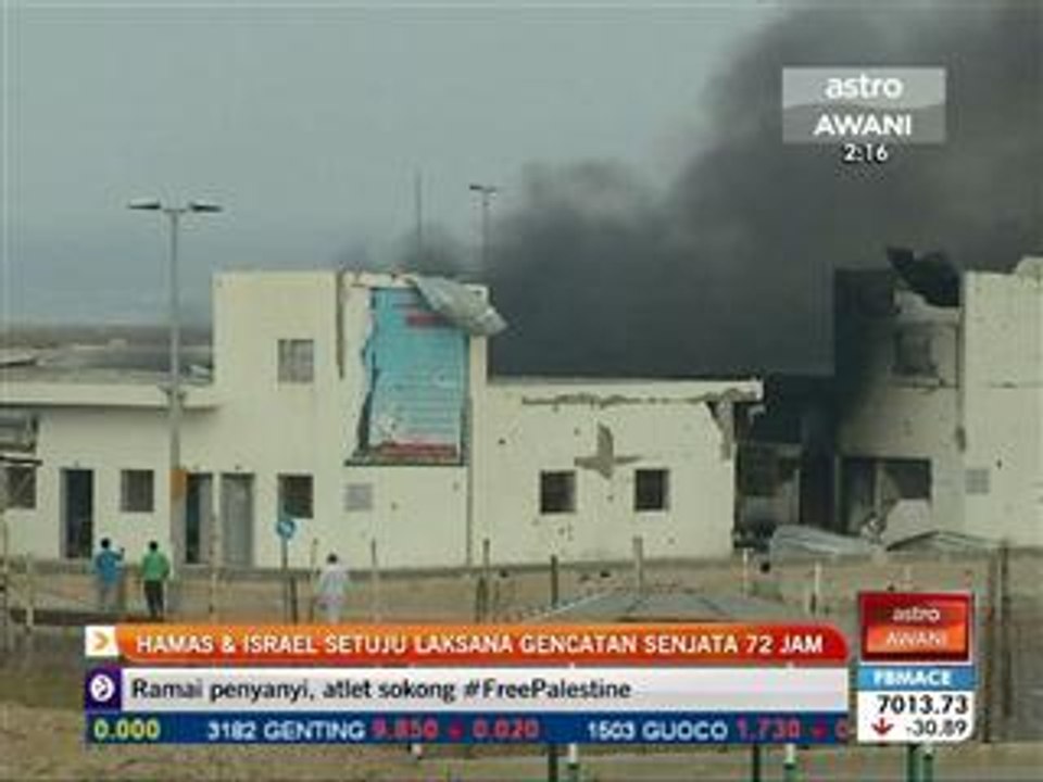 Hamas, Israel setuju gencatan senjata 72 jam