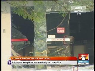Cubaan rompak mesin ATM gagal