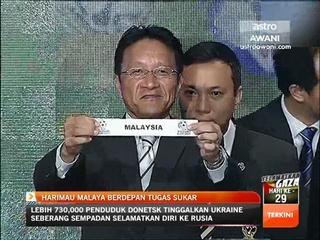 Harimau Malaya berdepan tugas sukar