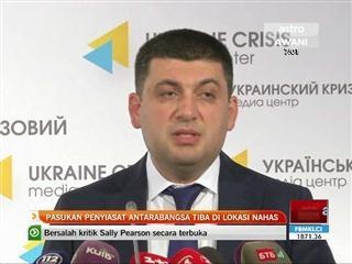 Pasukan penyiasat antarabangsa tiba di lokasi nahas