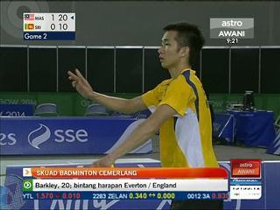 Skuad badminton cemerlang