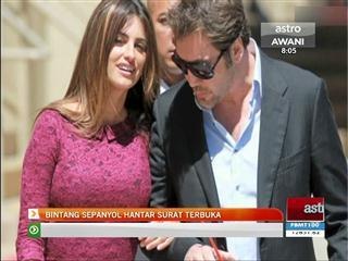 Bintang Sepanyol hantar surat terbuka