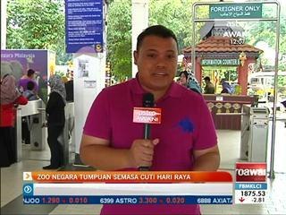 Zoo Negara tumpuan semasa cuti hari raya