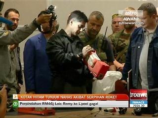 Kotak hitam tunjuk nahas akibat serpihan roket