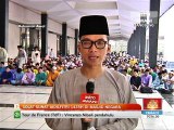 Solat sunat Aidilfitri 1435H di Masjid Negara