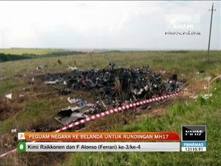 Peguam negara ke Belanda untuk rundingan MH17