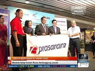 Petugas ERL, PRASARANA teruja bertugas di Tanah Suci