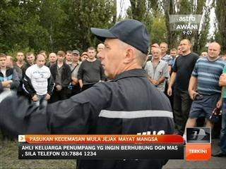 Pasukan kecemasan mula jejak mayat mangsa MH17