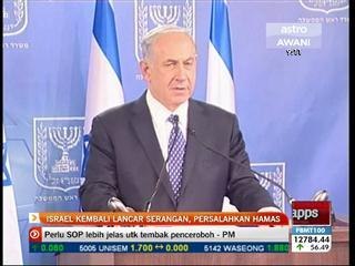 Israel kembali lancar serangan, persalahkan Hamas