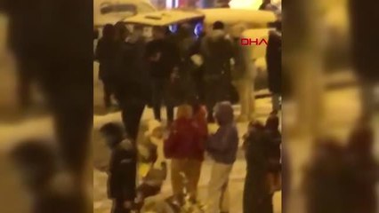 İSTANBU-ESENLER'DE KARIN KEYFİNİ HALAY ÇEKEREK ÇIKARDILAR