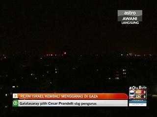 Rejim Israel kembali mengganas di Gaza