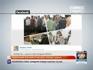 Pemergian Biduanita Negara dirasai semua