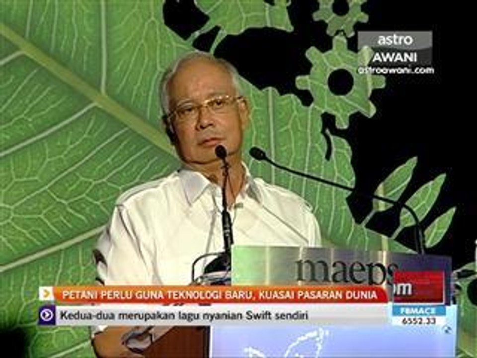 Petani perlu guna teknologi baharu, kuasai pasaran dunia