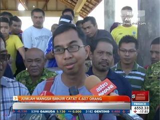 Jumlah mangsa banjir catat 4,607 orang