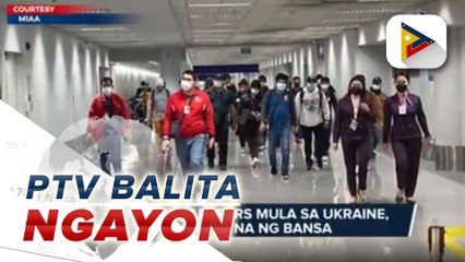 22 Pinoy seafarers mula sa Ukraine, nakauwi na ng bansa