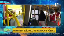 ATU Presenta en primer bus eléctrico de transporte público