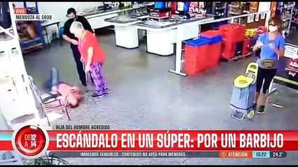 Un policía le fracturó la pierna a un jubilado por no usar cubrebocas