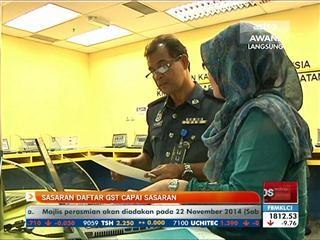 Sasaran daftar GST capai sasaran