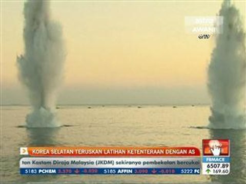 Korea Selatan teruskan latihan ketenteraan dengan AS