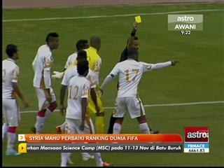 Syria mahu perbaiki ranking dunia FIFA
