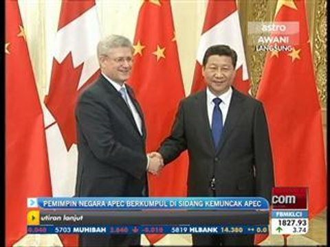 Pemimpin negara APEC berkumpul di Sidang Kemuncak APEC