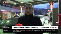 Jean Castex annonce une réduction de 15 cts du prix de l'essence, mais attention, ce n'est pas simple, car le prix affiché ne sera pas réduit ! Voici nos explications