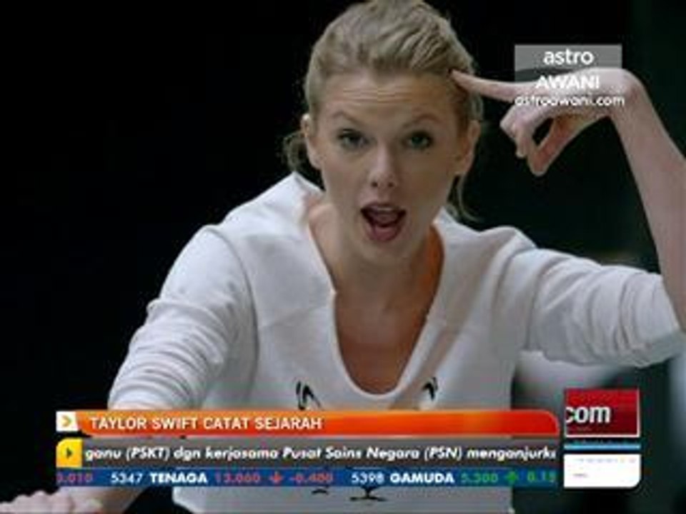 Taylor Swift catat sejarah