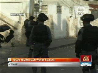 Israel tembak mati warga Palestin