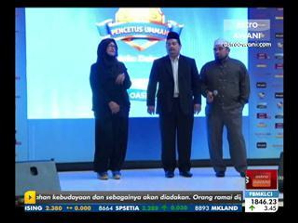 Seni persembahan dalam 'Pencetus Ummah'