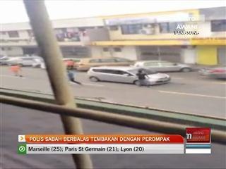 Polis Sabah berbalas tembakan dengan perompak